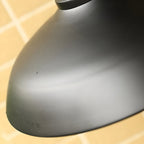 IndusBowl: Industrial Wall Light LED with Iron Shade in Retro Design – Ideal for Entrance & Patio