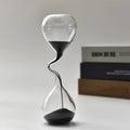 Hourglass Glass Twisted Curve Design Decorative Timer