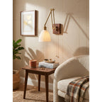 Ingrid Ceramic Swing-Arm Wall Sconce