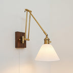 Ingrid Ceramic Swing-Arm Wall Sconce