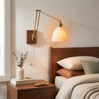 Ingrid Ceramic Swing-Arm Wall Sconce