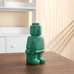 Brix Robot Plantenpot | Duurzaam Hars, Compact Ontwerp
