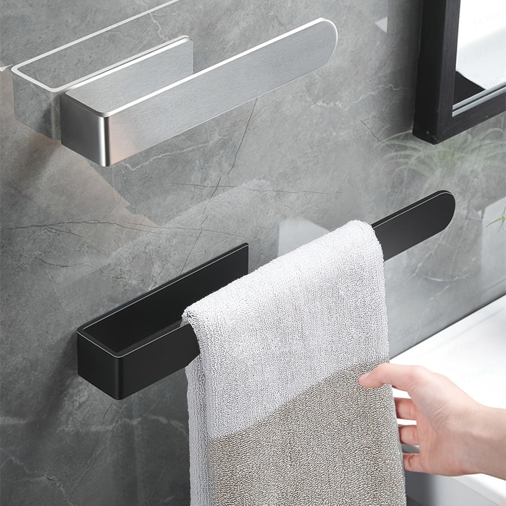 InoxDesign: Towel Holder for Bathroom – Elegant Stainless Steel Holder, No Installation Required & Multifunctional for Towels & Dish Towels