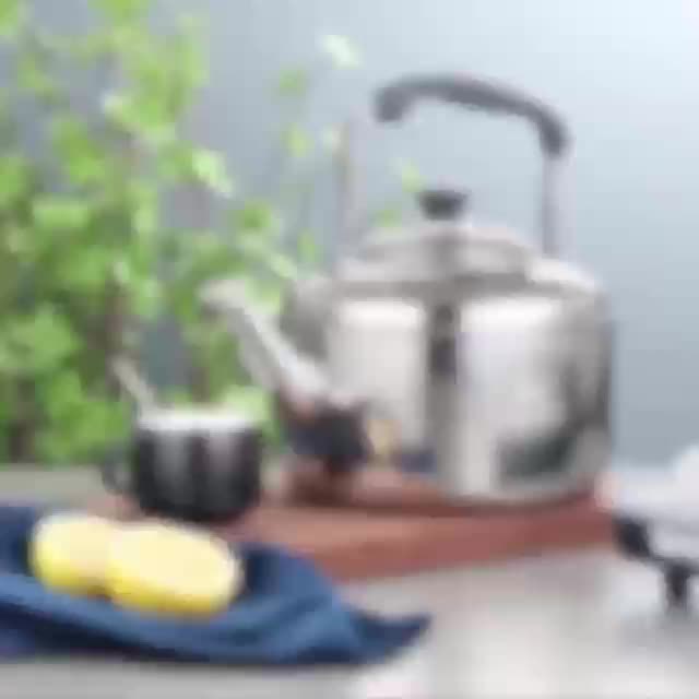 InoxGrande: Robust Stainless Steel Kettle 5 Liters, Compatible with Induction & Gas – for Restaurant & Home