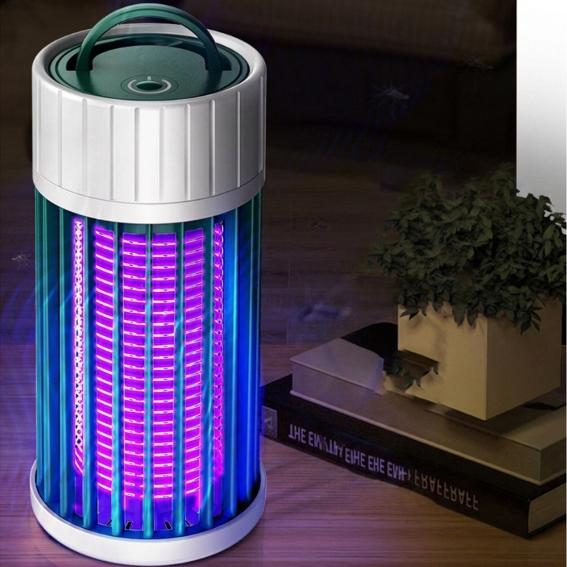 Insect Trap Lamp Rechargeable ABS USB Powered Mosquito Trap