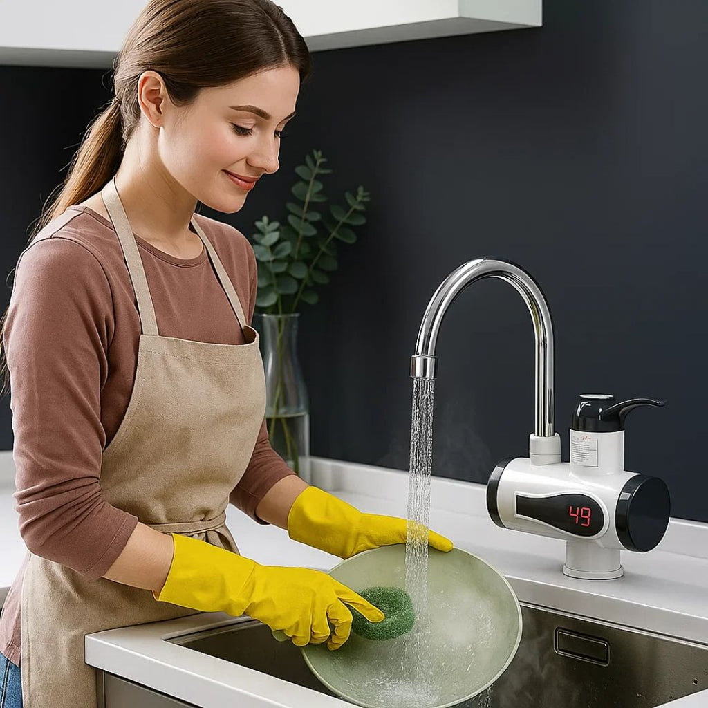 Instant Hot Water Tap, 3000W Power, 220V Voltage, Rotatable Spout