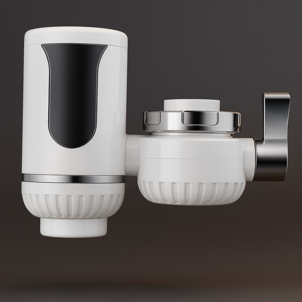 Instantaneous Hot Water Tap Stainless Steel LCD Display, Eco-Friendly