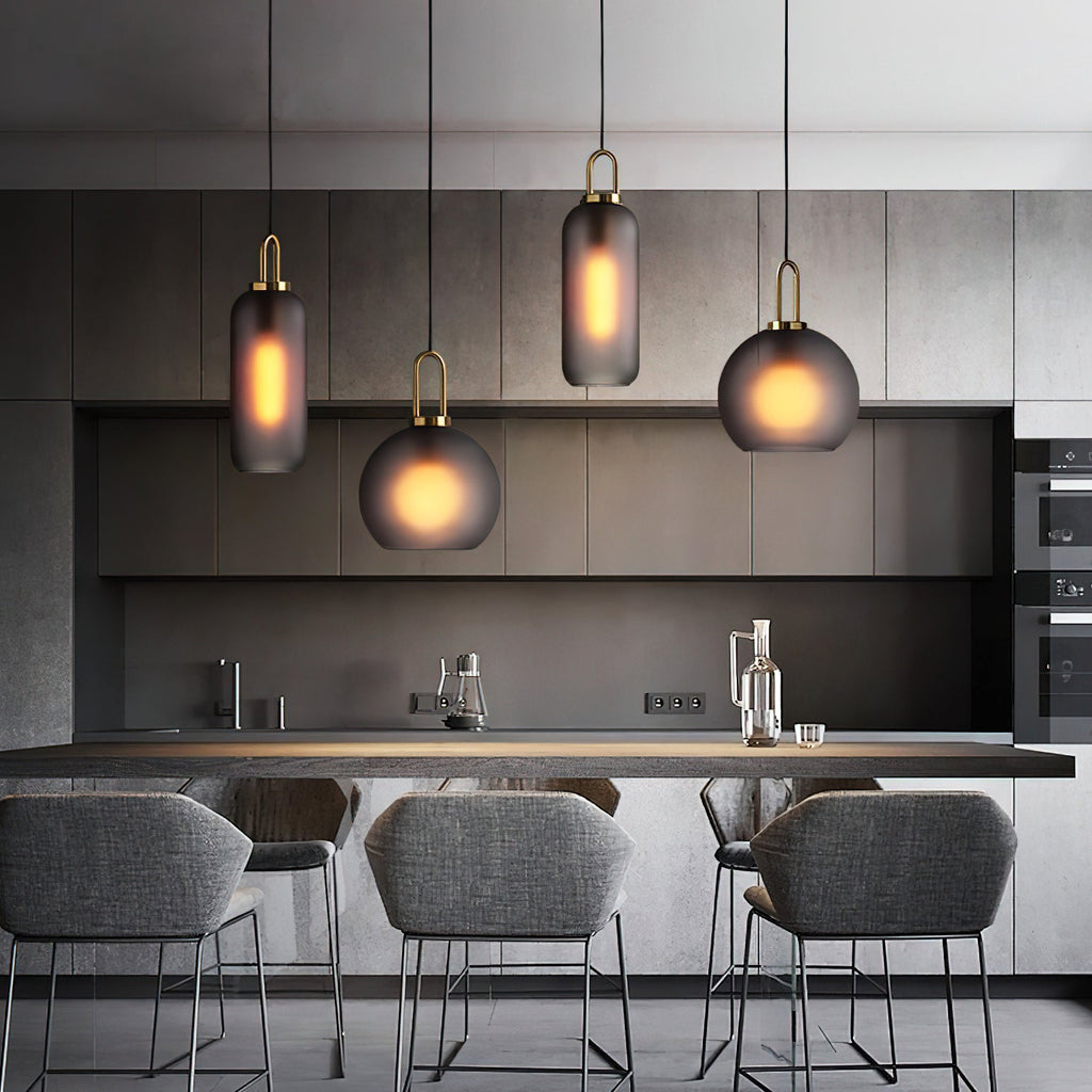 Iona Glass Globe Pendant Light