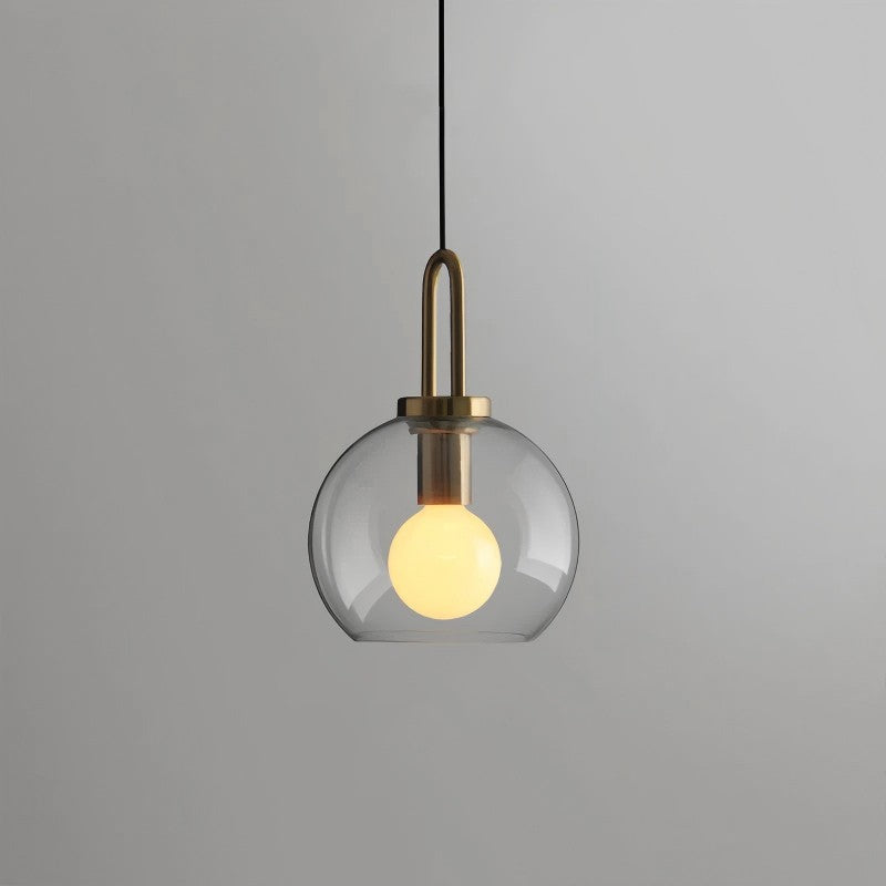 Iona Glass Globe Pendant Light