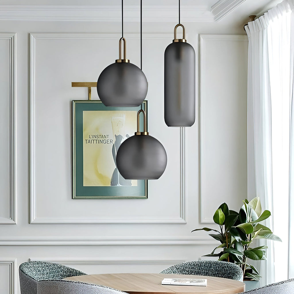 Iona Glass Globe Pendant Light
