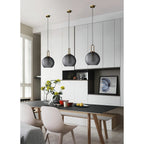 Iona Glass Globe Pendant Light