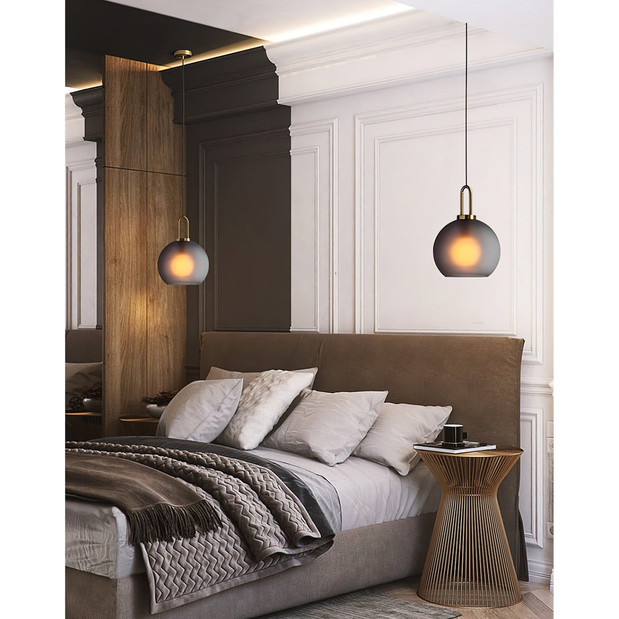 Iona Glass Globe Pendant Light