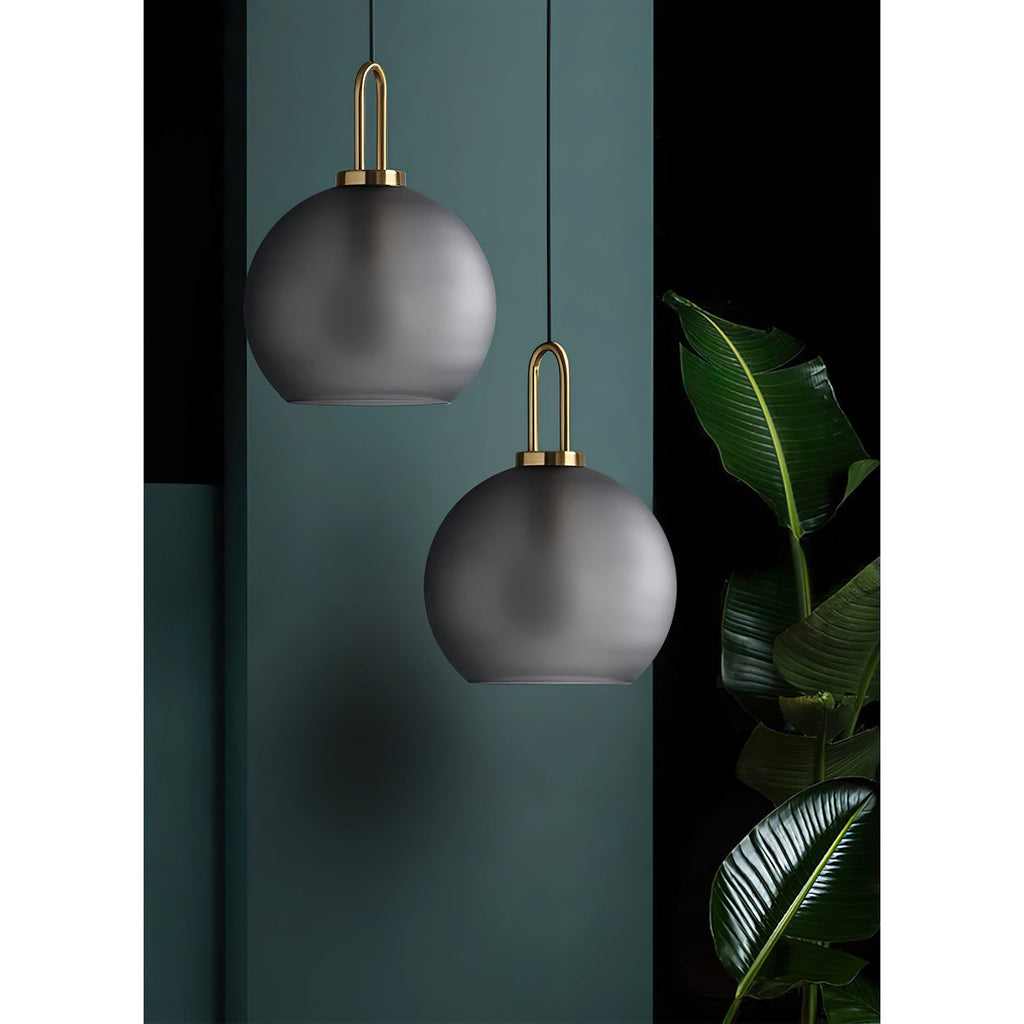 Iona Glass Globe Pendant Light