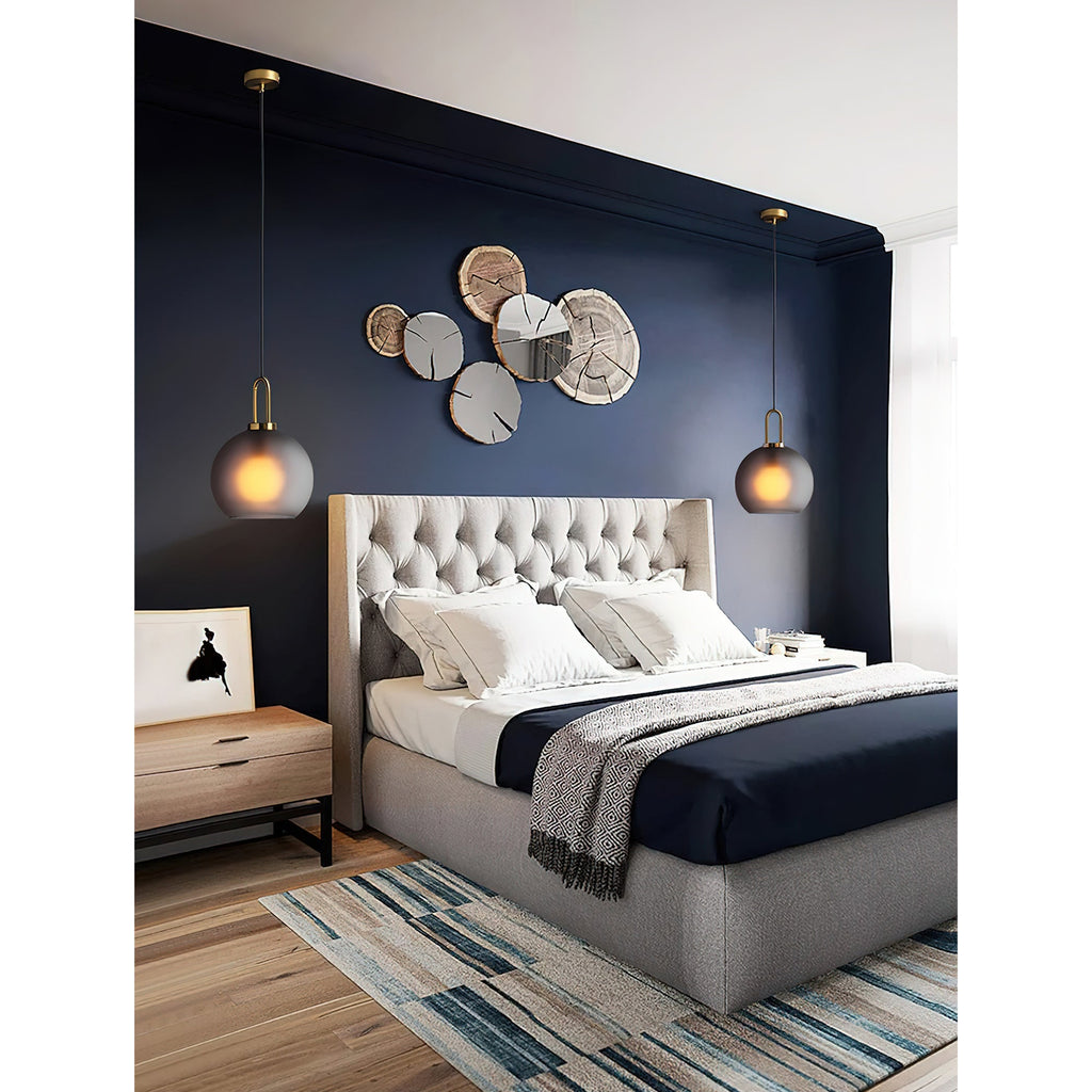 Iona Glass Globe Pendant Light