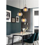 Iona Glass Globe Pendant Light