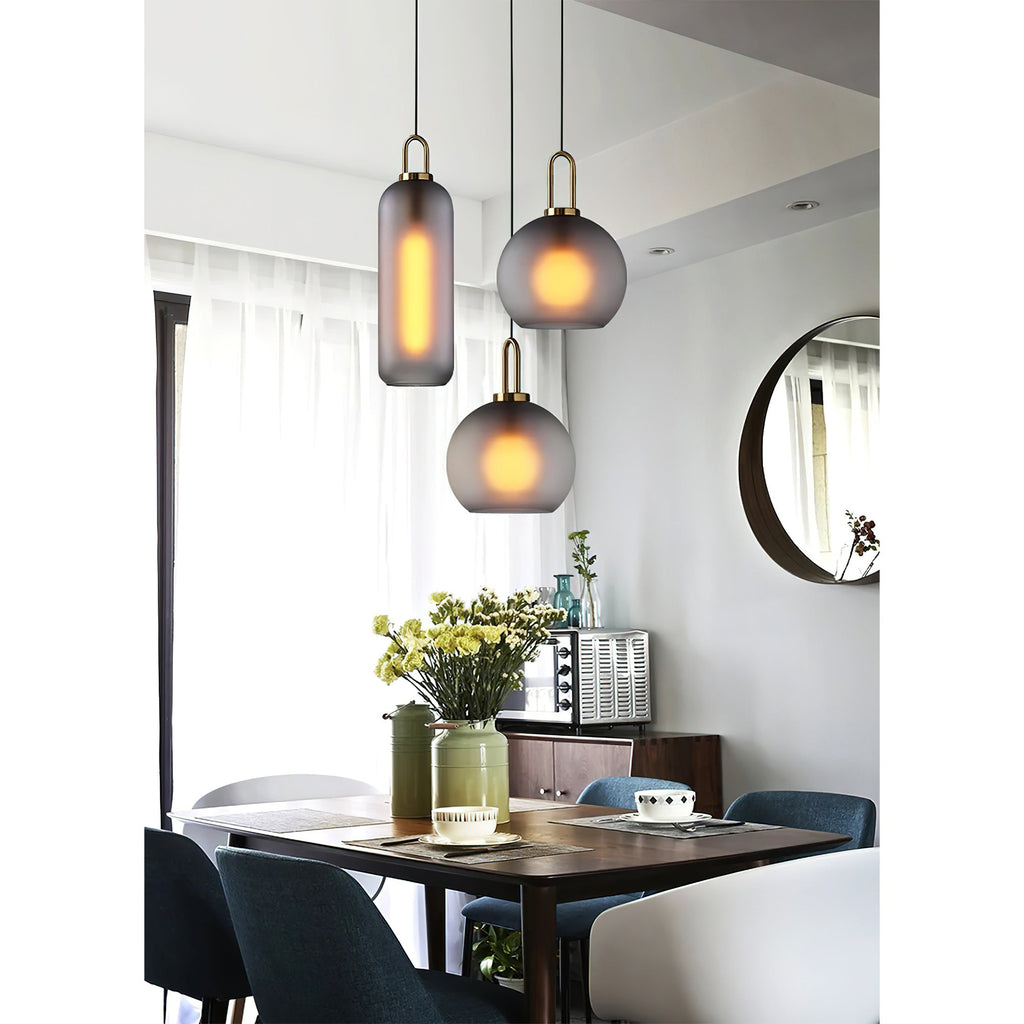 Iona Glass Globe Pendant Light