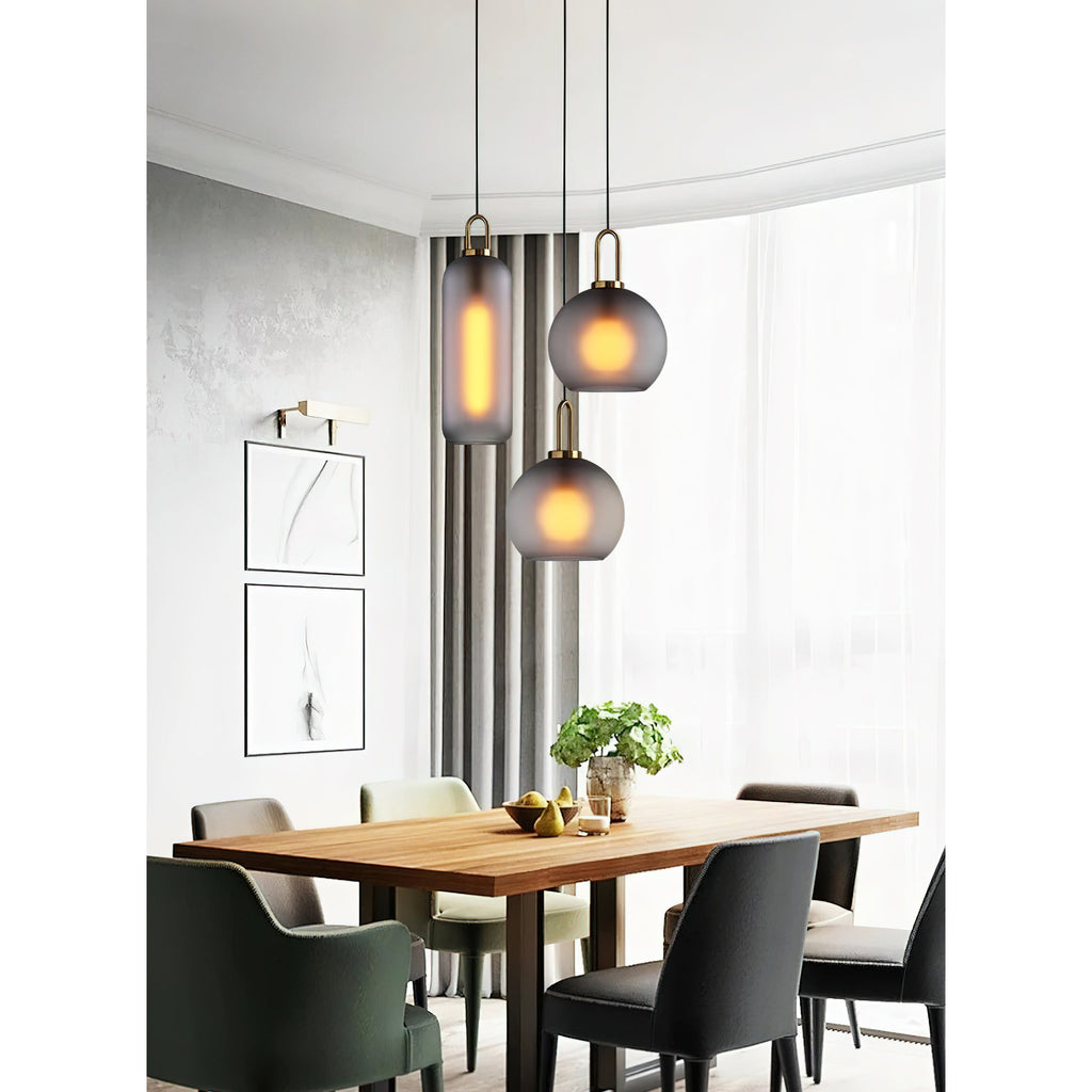 Iona Glass Globe Pendant Light
