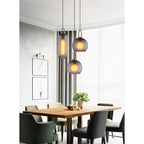 Iona Glass Globe Pendant Light