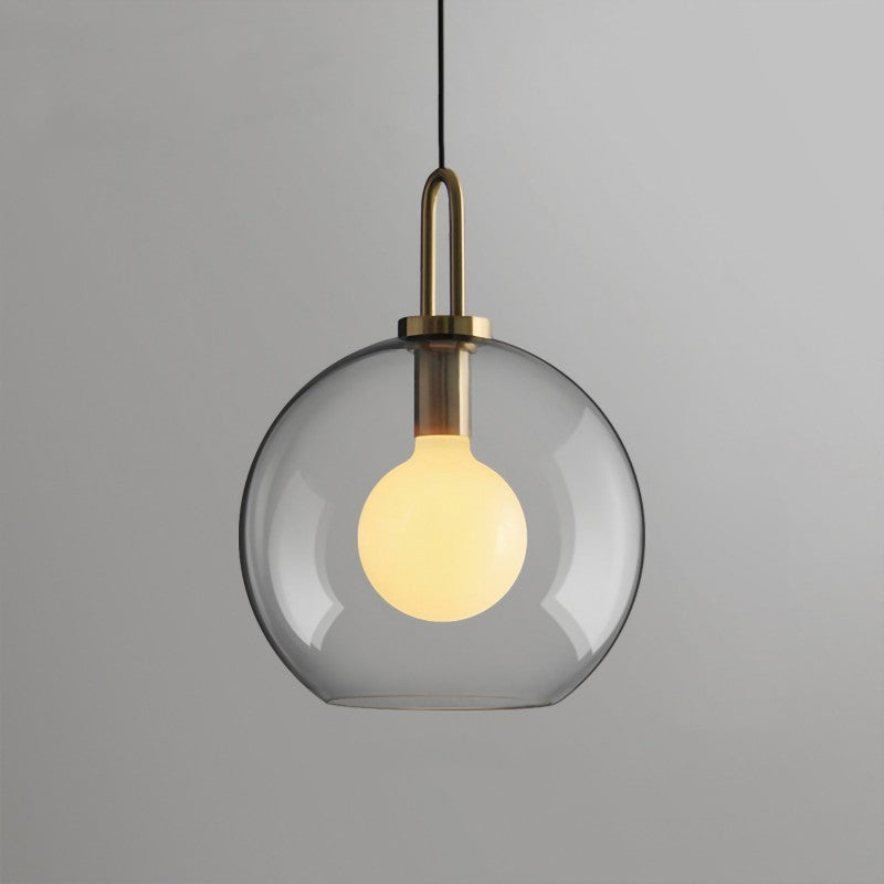 Iona Glass Globe Pendant Light