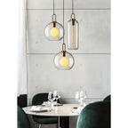 Iona Glass Globe Pendant Light