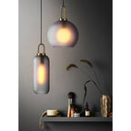 Iona Glass Globe Pendant Light
