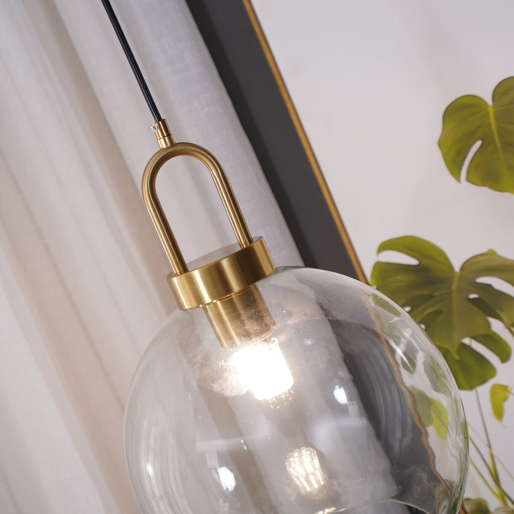 Iona Glass Globe Pendant Light