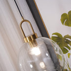 Iona Glass Globe Pendant Light