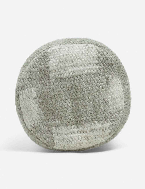 Bela Bolster Pillow | Organic Checkerboard Design, Woven Texture