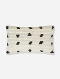 Dara Decorative Pillow | Wool-Blend, Organic Dot Motif