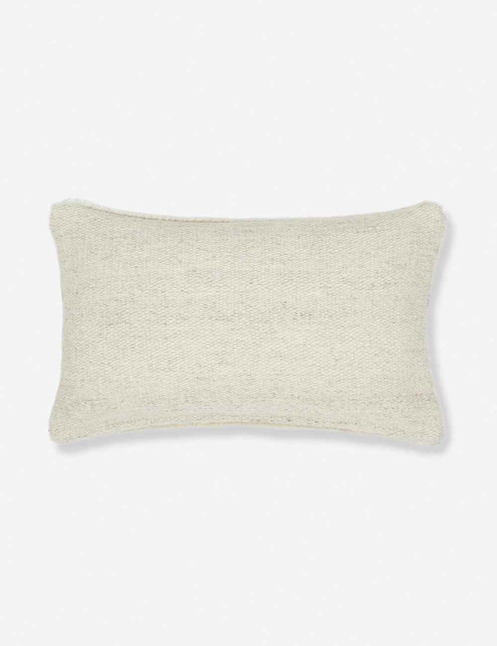 Dara Decorative Pillow | Wool-Blend, Organic Dot Motif