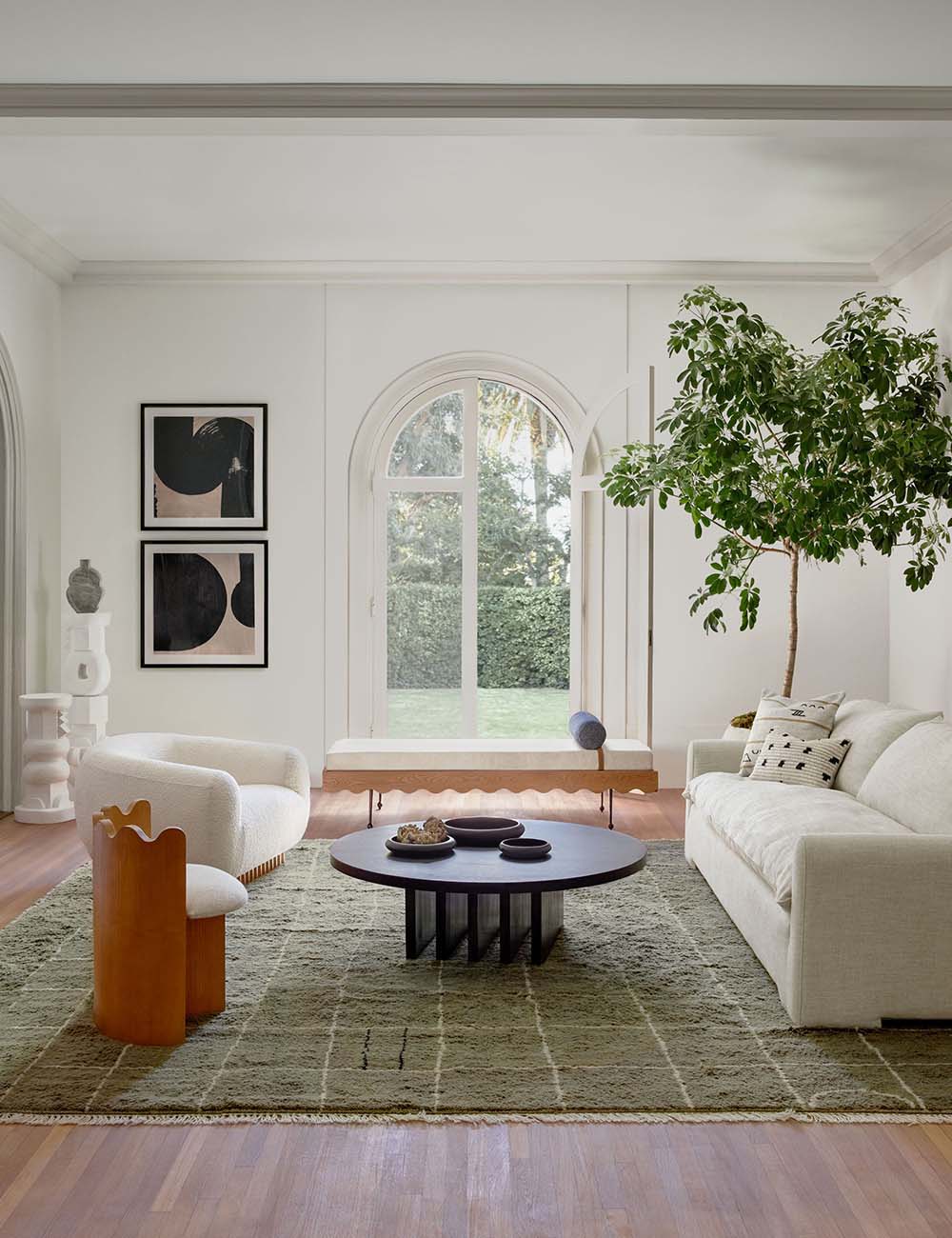 Bela Accent Chair | Bouclé Upholstery, Plush Comfort