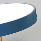 Modern Round LED Flush Mount Ceiling Light 1-Light