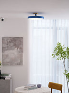 Modern Round LED Flush Mount Ceiling Light 1-Light