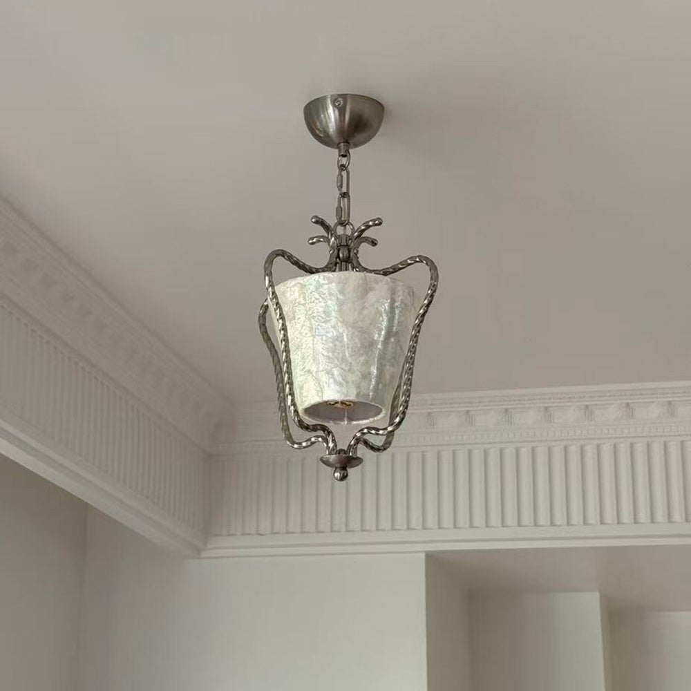 Isla Natural Seashell Flush Mount Ceiling Light