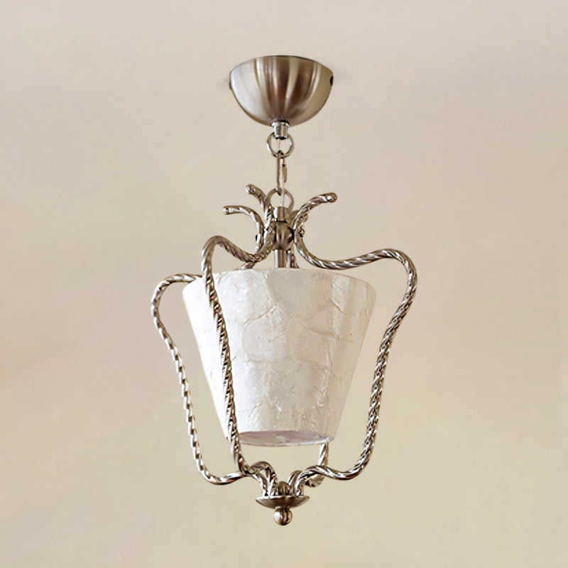 Isla Natural Seashell Flush Mount Ceiling Light