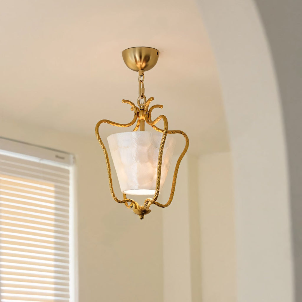 Isla Natural Seashell Flush Mount Ceiling Light