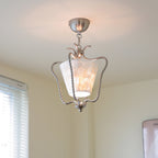 Isla Natural Seashell Flush Mount Ceiling Light