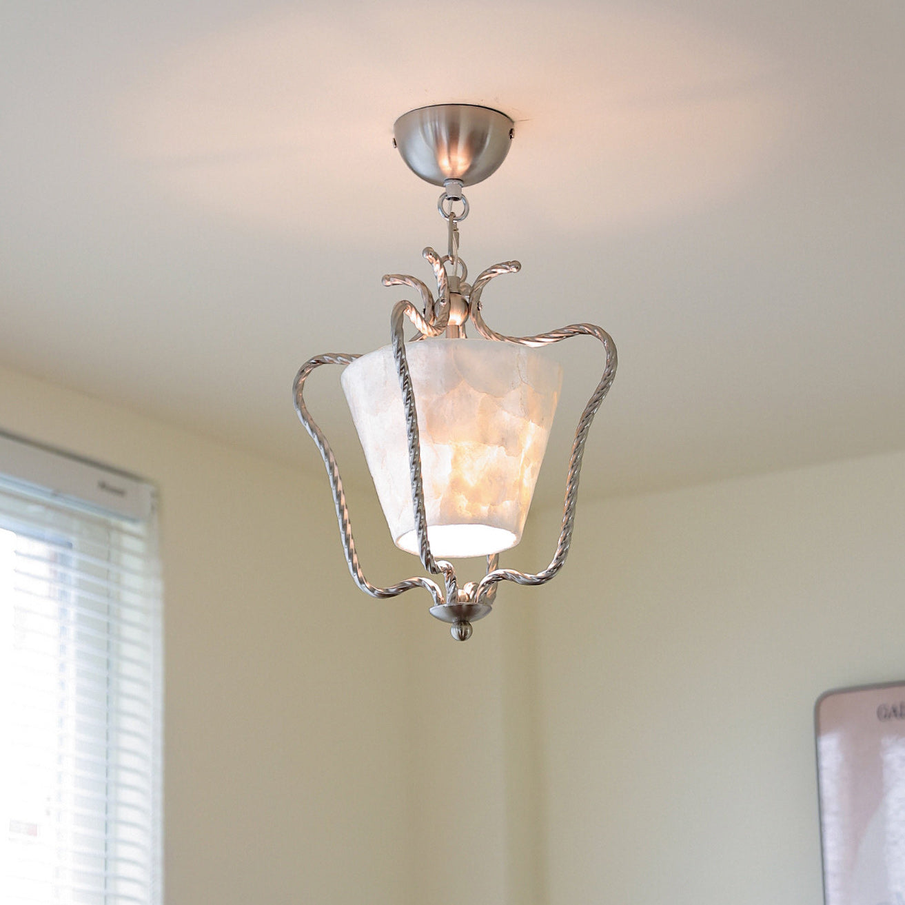 Isla Natural Seashell Flush Mount Ceiling Light