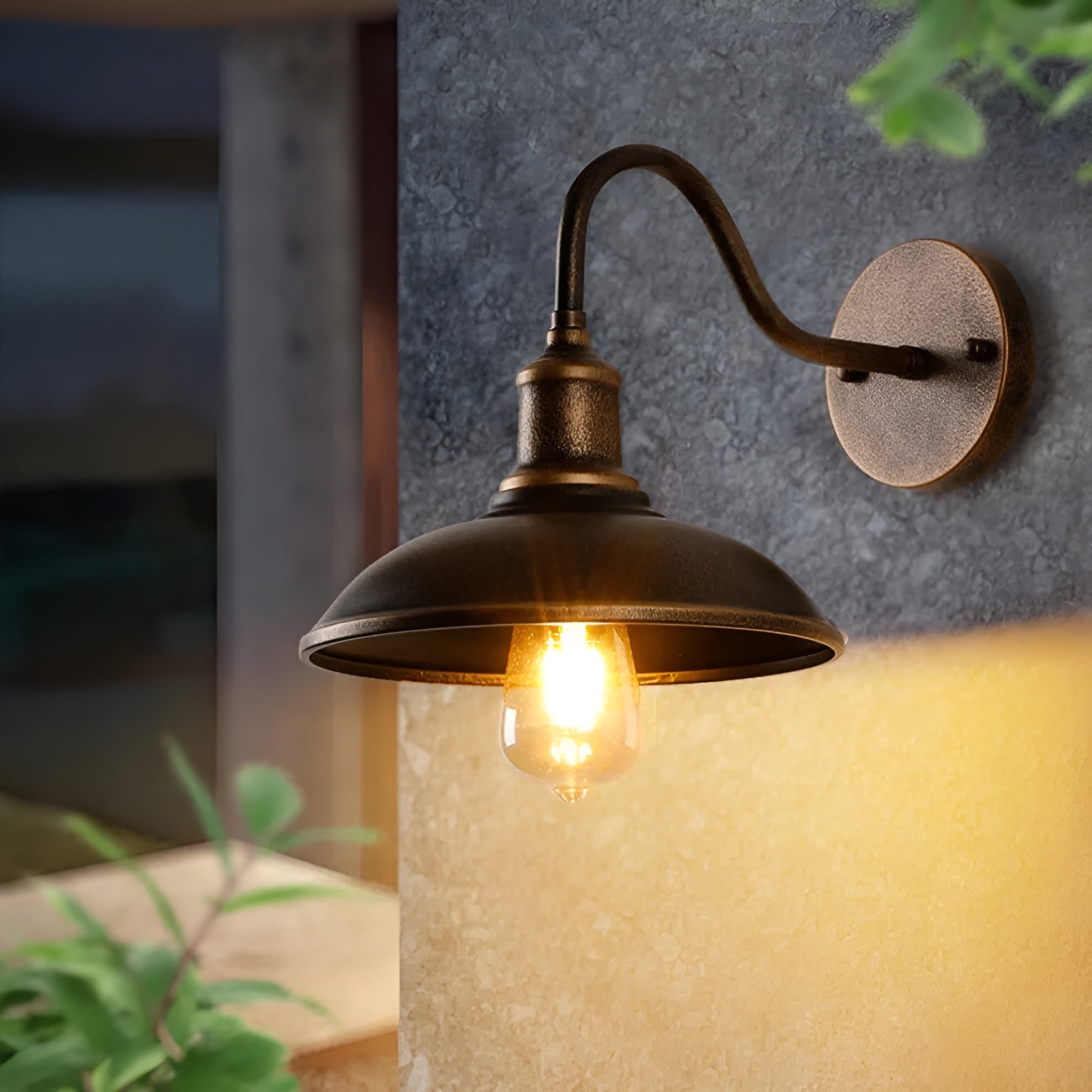 Velric – Outdoor Wall Lamp with Vintage Design