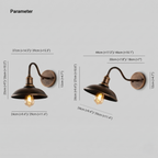 Velric – Outdoor Wall Lamp with Vintage Design
