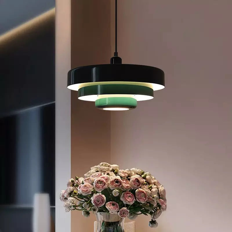 ItaloLux: Italian Pendant Light in Bauhaus Design – Elegant Hanging Lamp for Dining Room & Living Room
