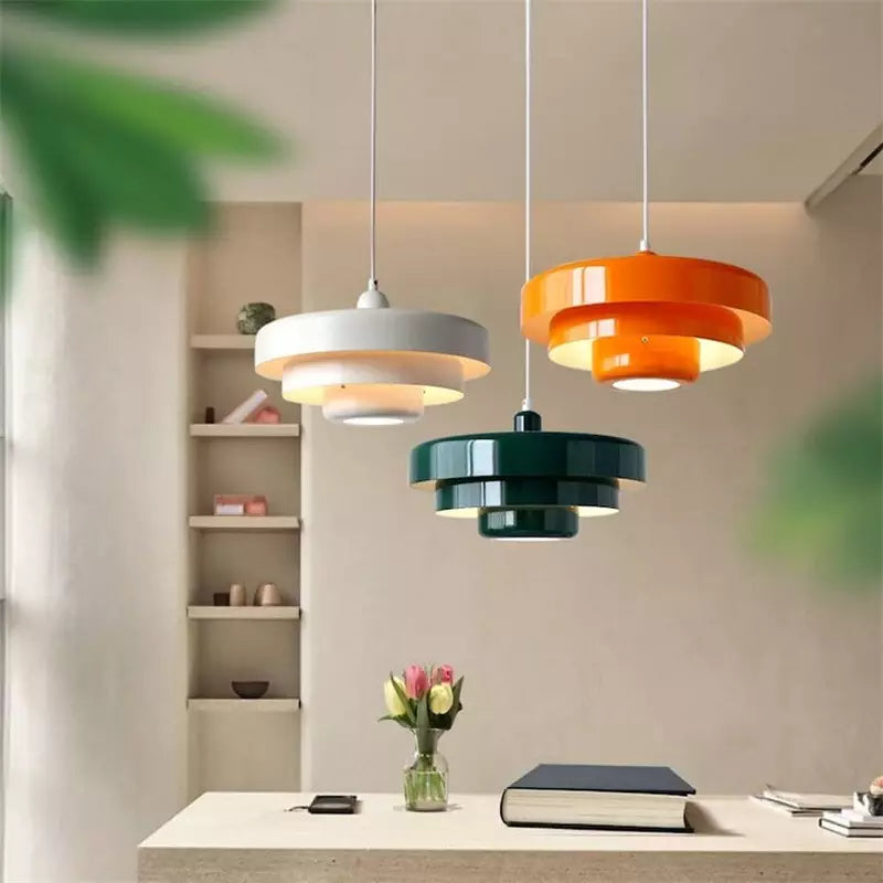 ItaloLux: Italian Pendant Light in Bauhaus Design – Elegant Hanging Lamp for Dining Room & Living Room