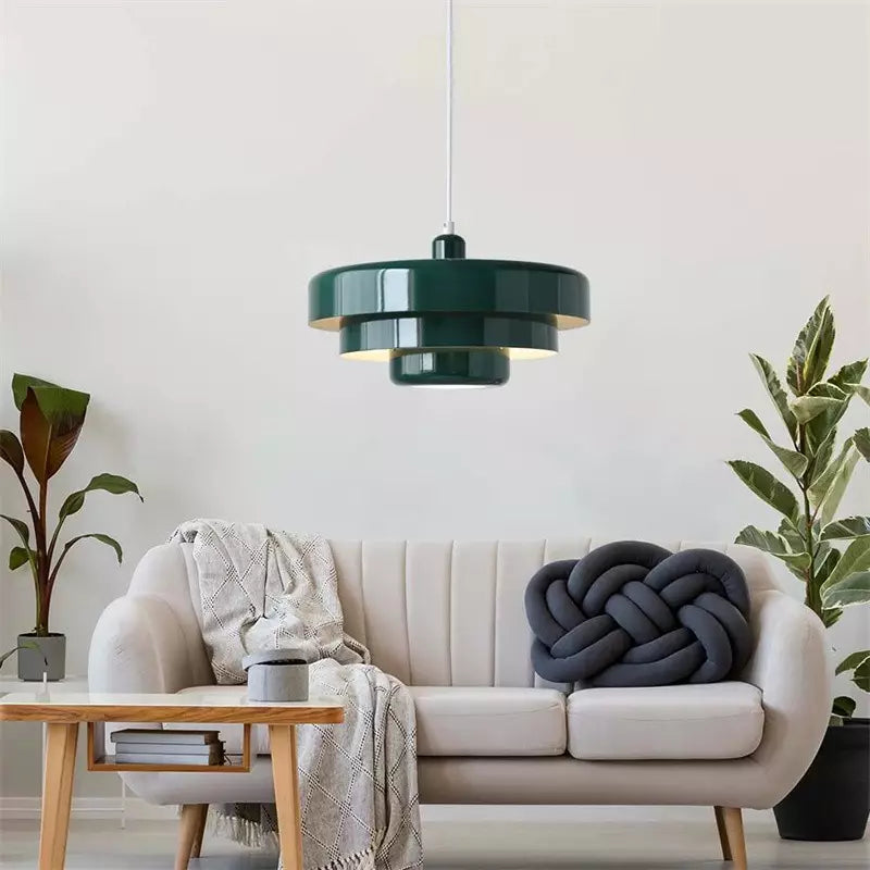ItaloLux: Italian Pendant Light in Bauhaus Design – Elegant Hanging Lamp for Dining Room & Living Room