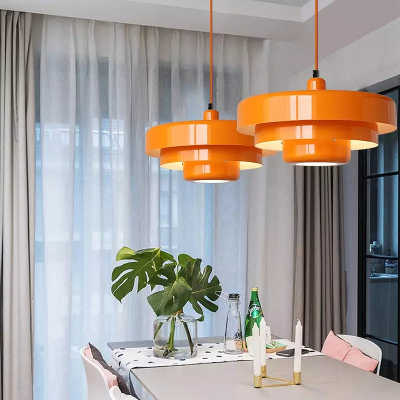ItaloLux: Italian Pendant Light in Bauhaus Design – Elegant Hanging Lamp for Dining Room & Living Room