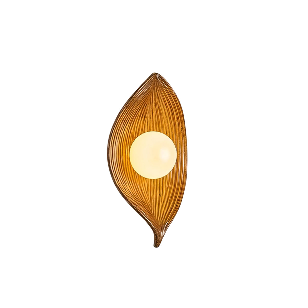 Iyana Resin Leaf Wall Sconce