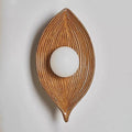 Iyana Resin Leaf Wall Sconce