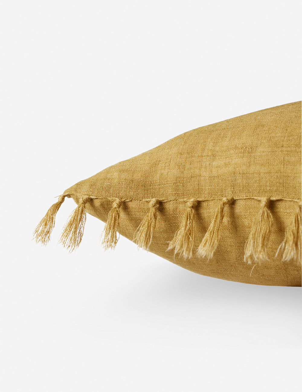 Brio Linen Pillow | Handmade with Tasseled Ends