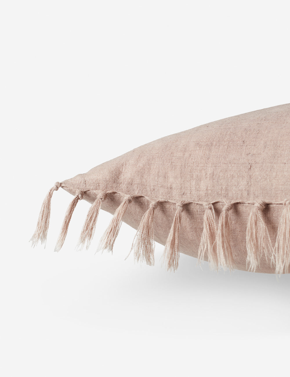 Brio Linen Pillow | Handmade with Tasseled Ends