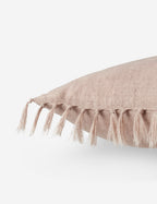 Brio Linen Pillow | Handmade with Tasseled Ends