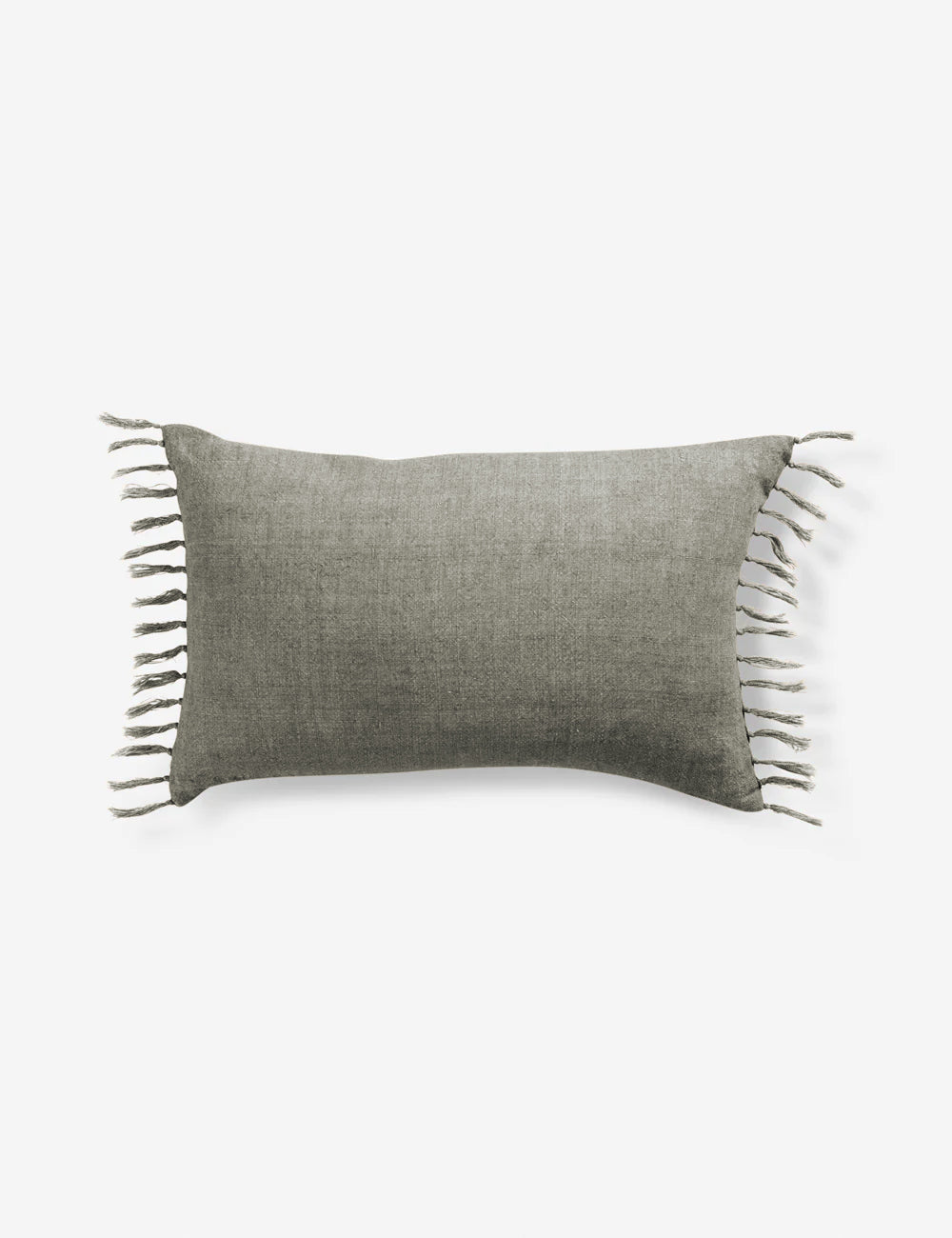 Brio Linen Pillow | Handmade with Tasseled Ends